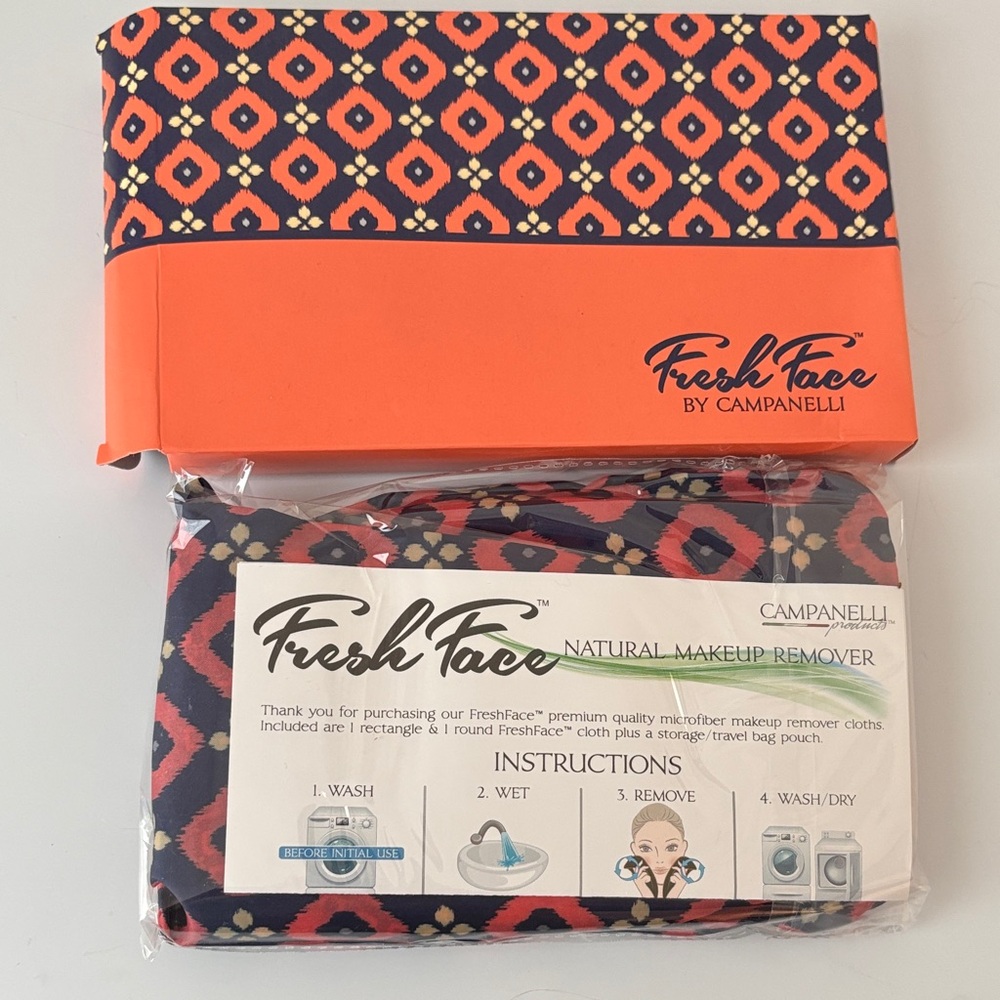Campanelli Fresh Face Natural Makeup Remover Cloth NIB